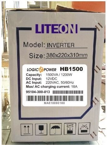 ИБП с правильной синусоидой LogicPower LPE-B-PSW-1500VA+ (1200Вт) 12V 1-40A 1926606971 фото