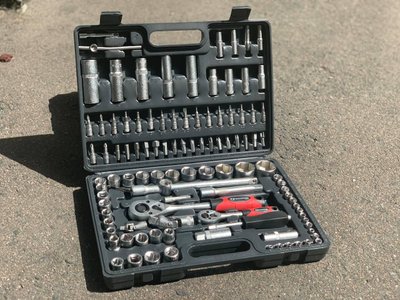 Набір інструментів, ключів, головок Champion-108 шт  Арт 1.1.1 фото