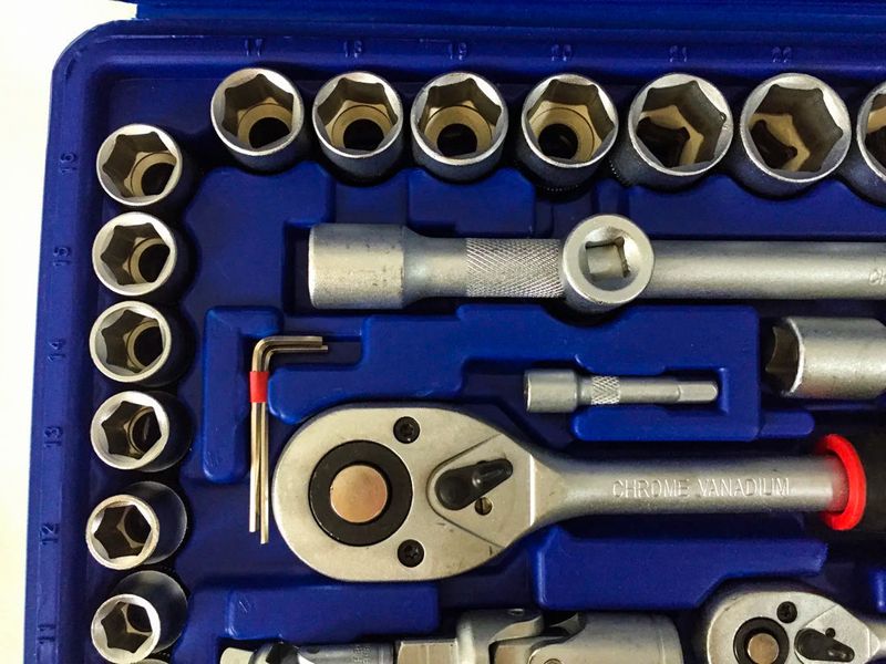 Набір інструментів, ключів, головок LEX - 108 шт Арт 1.1.1 фото
