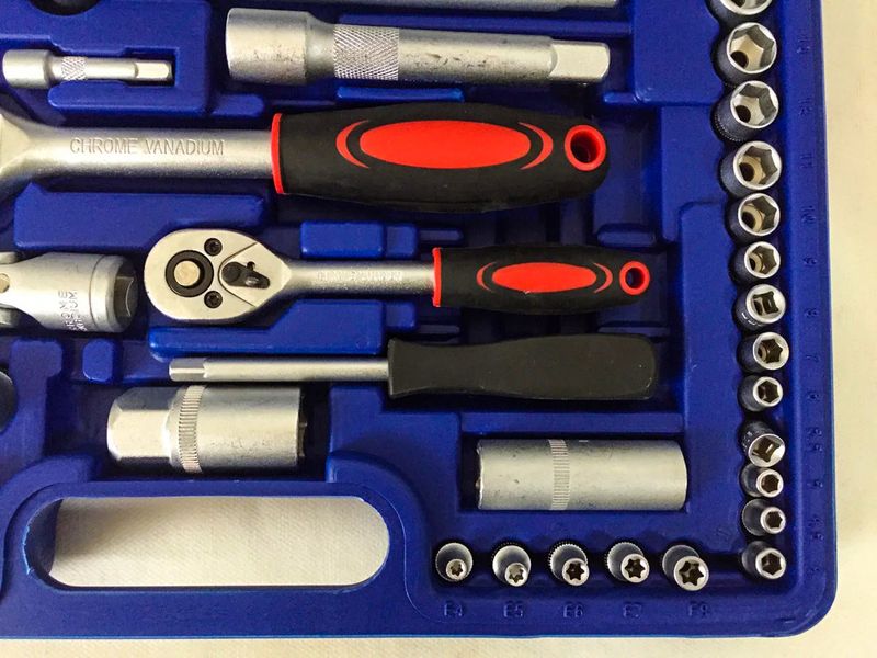 Набір інструментів, ключів, головок LEX - 108 шт Арт 1.1.1 фото