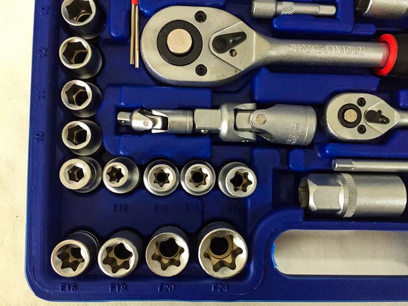Набор инструментов, ключей, головок LEX - 108 шт Арт 1.1.1 фото